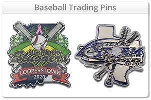 Custom Baseball Trading Pins
